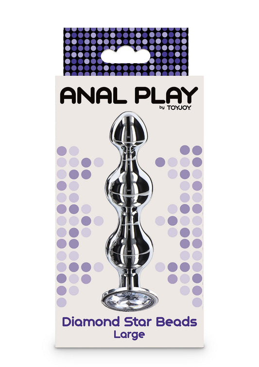 10578 toyjoy anal play diamond star beads large