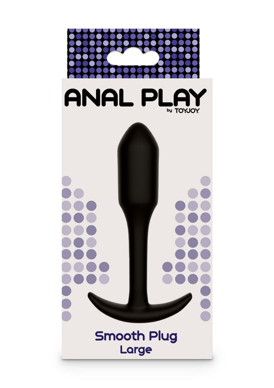 10589 toyjoy anal play smooth anal plug large