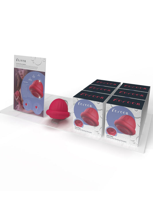 Retail Shelf Pack: Xocoon Pearl Pulse Duo Stimulator