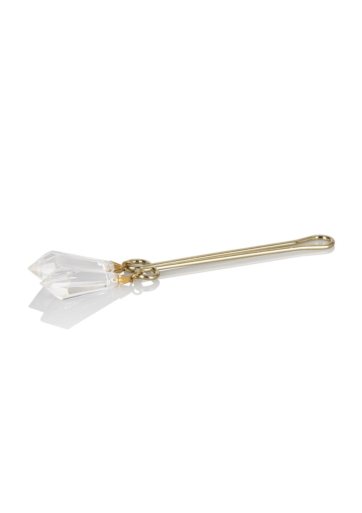12941 calexotics nipple play crystal clitoral jewelry