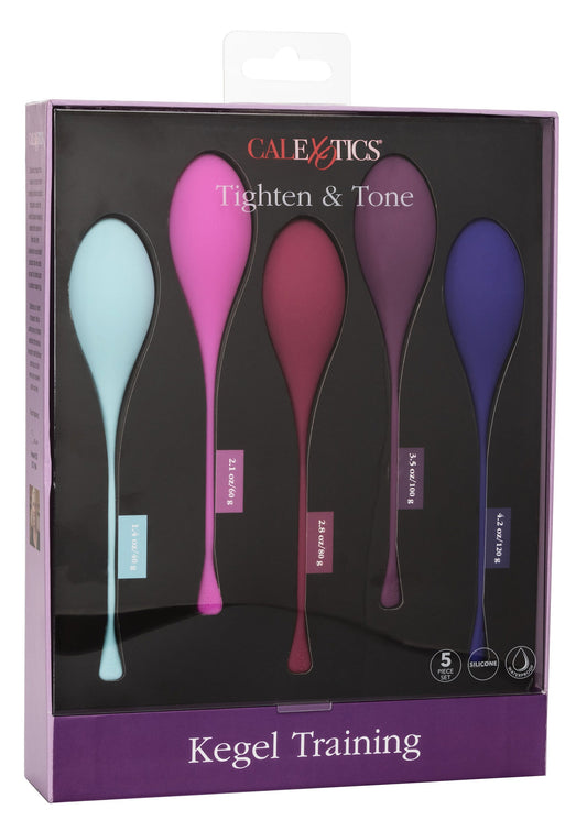13538 calexotics kegel exercisers kegel training 5 pcs