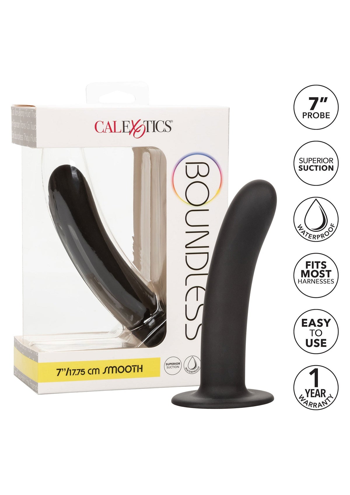 14235 calexotics boundless boundless 7 inch 1775cm smooth