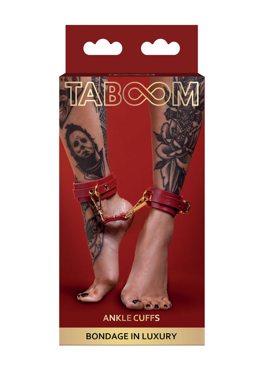17151 taboom bondage in luxury ankle cuffs