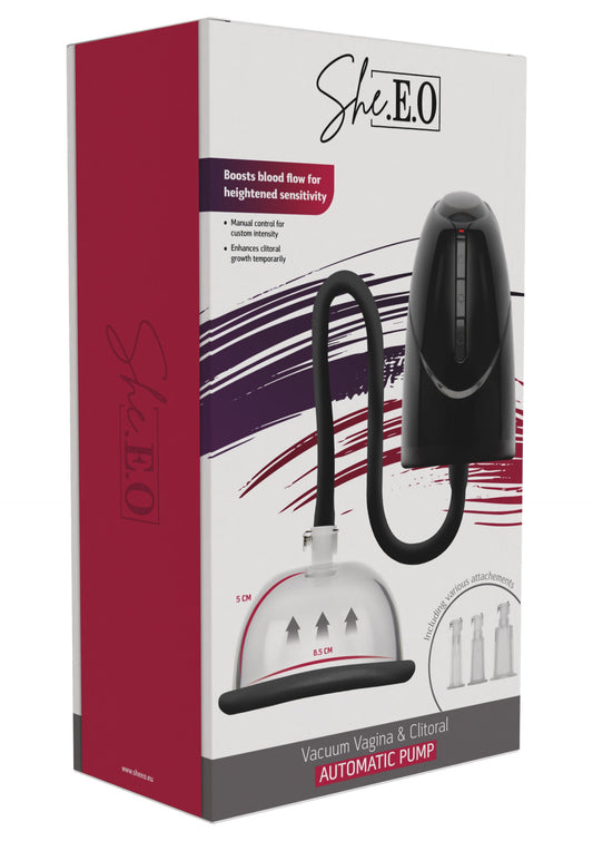 Vacuum Vagina & Clitoral Automatic Pump