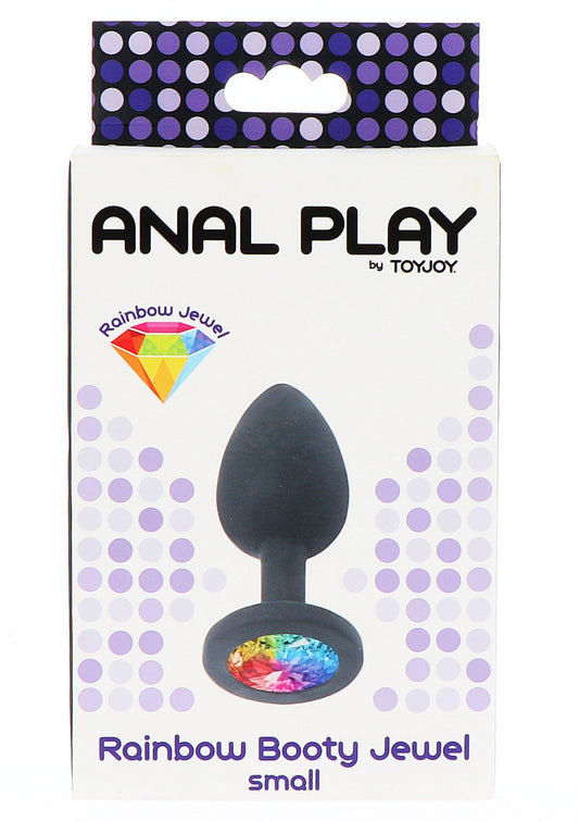 10296 toyjoy anal play rainbow booty jewel small