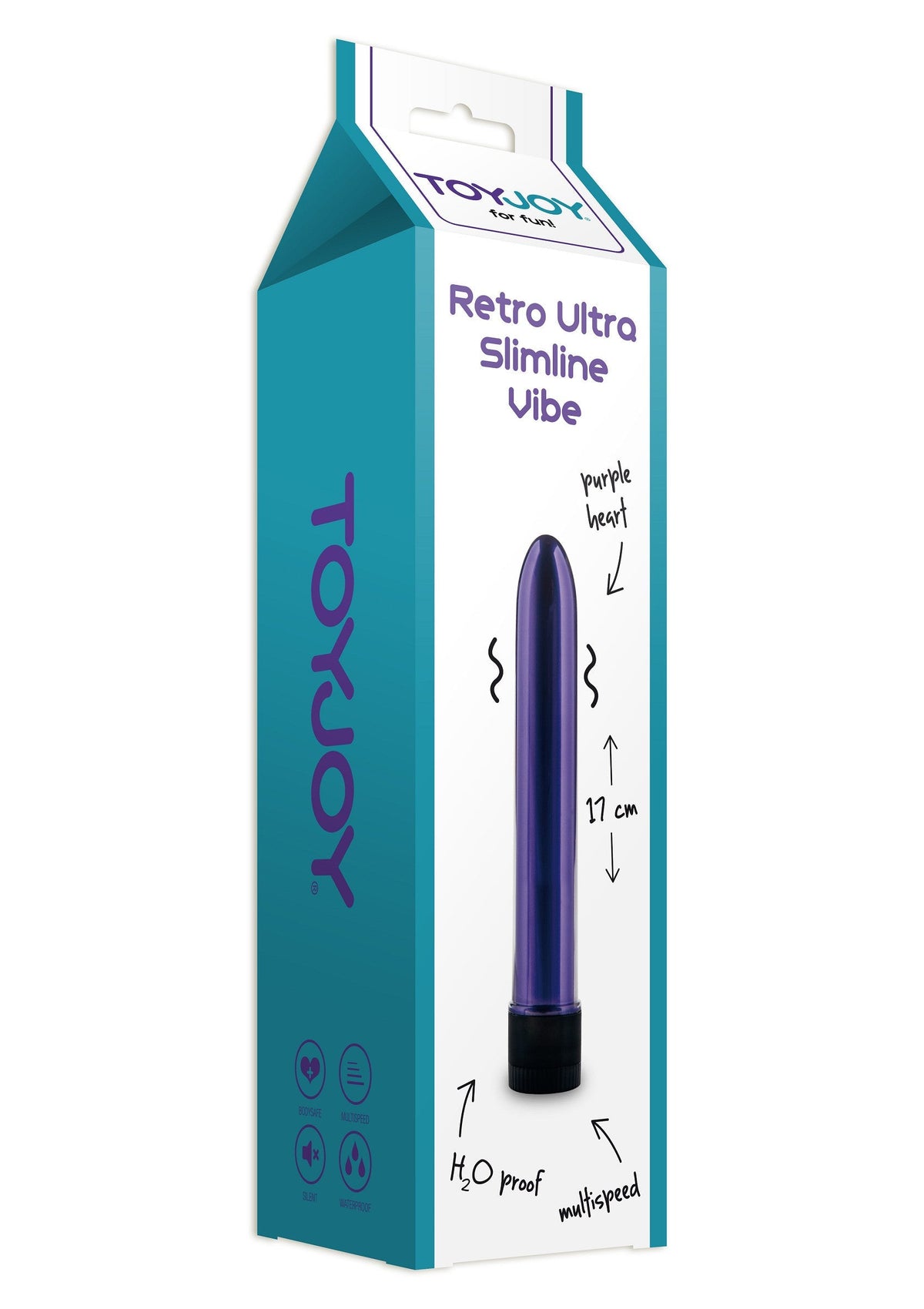 10367 toyjoy classics retro ultra slimline vibrator