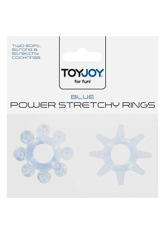 10459 toyjoy manpower power stretchy rings 2 pcs
