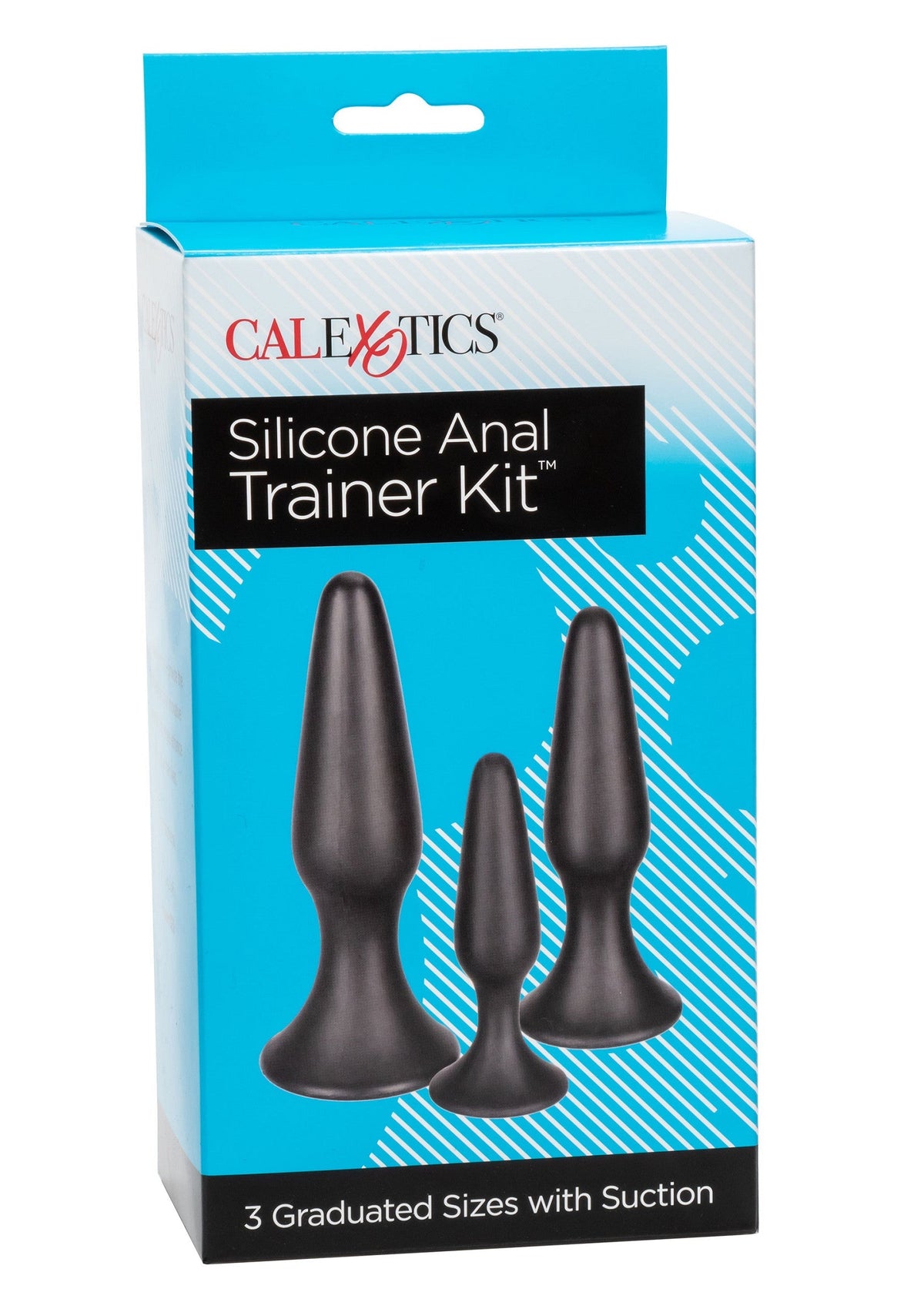 12115 calexotics anal silicone anal trainer kit