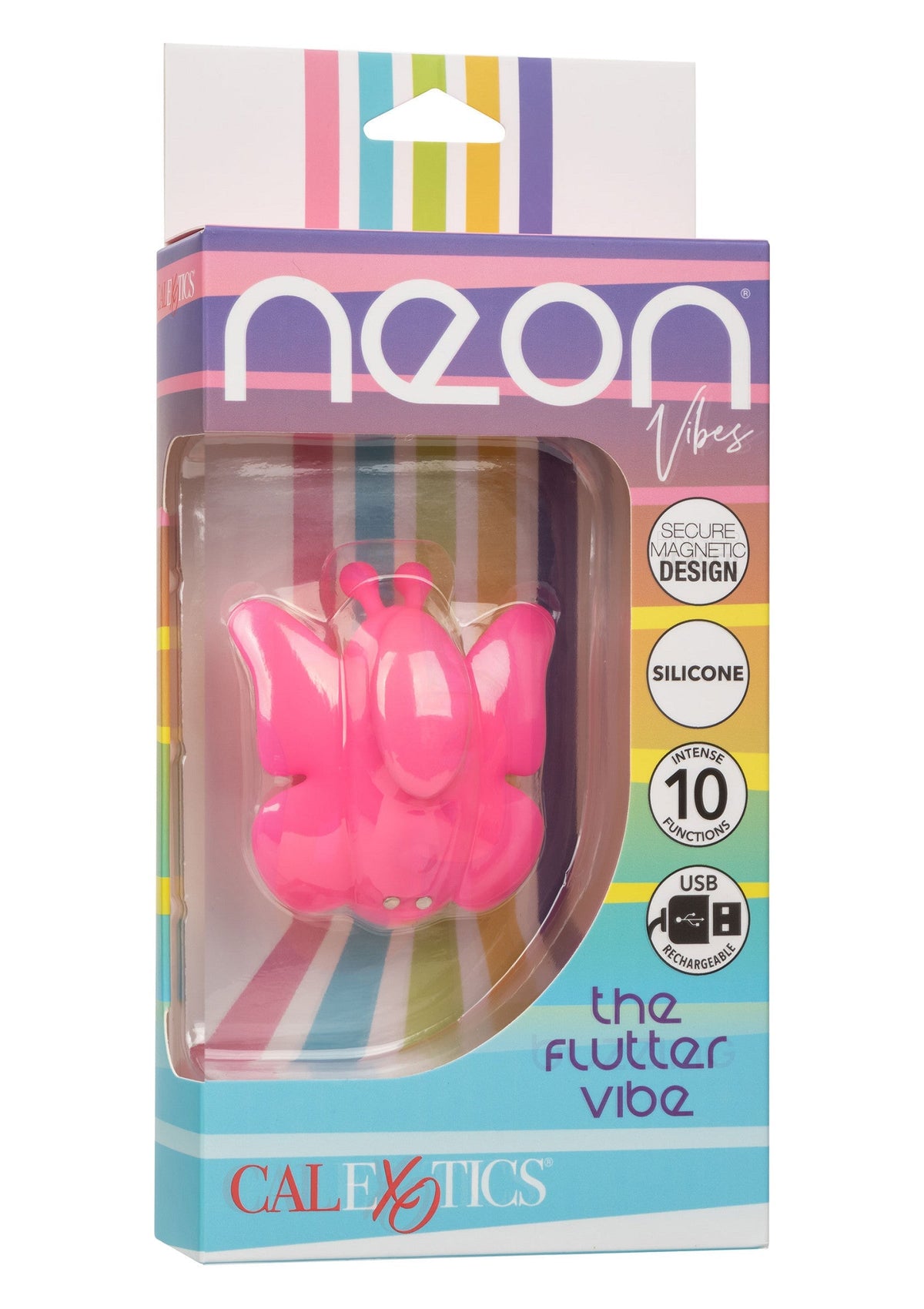 14939 calexotics neon vibes the flutter vibrator