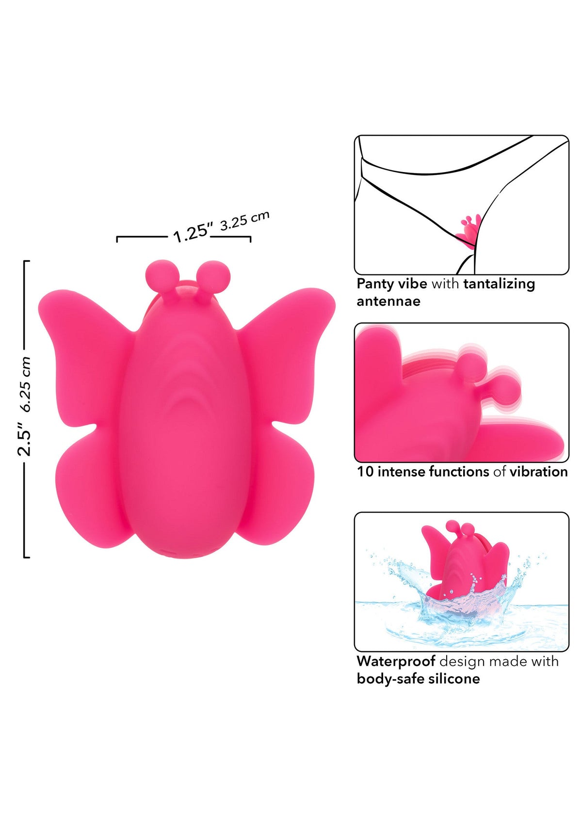 14939 calexotics neon vibes the flutter vibrator