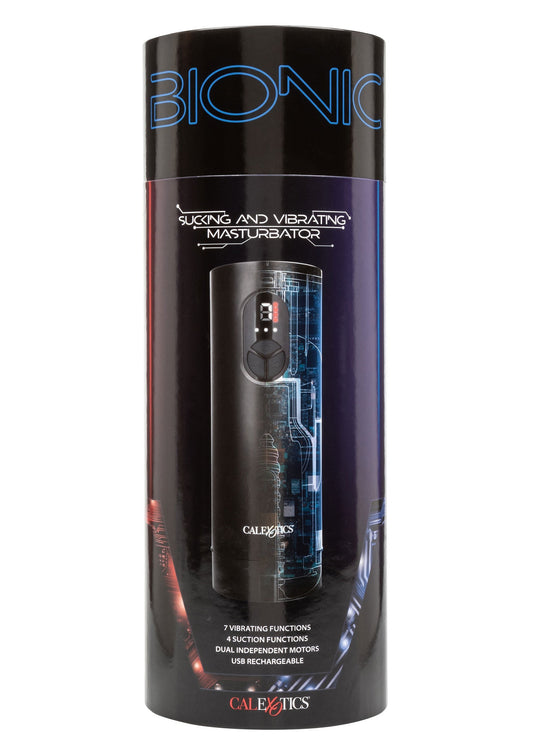 14975 calexotics bionic bionic sucking and vibrating masturbator
