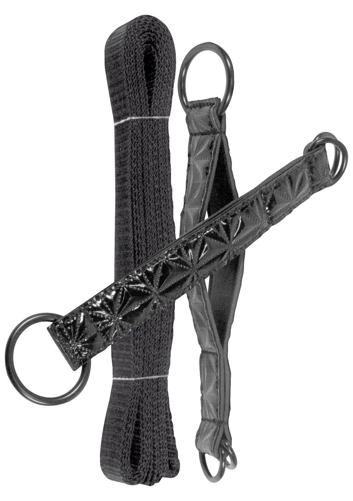 18469 ns novelties sinful bed restraint straps