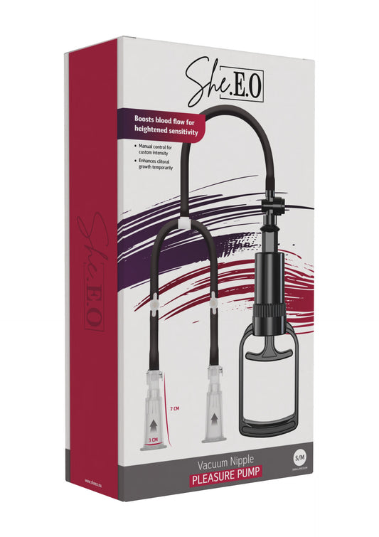 Vacuum Nipple Pleasure Pump S/M