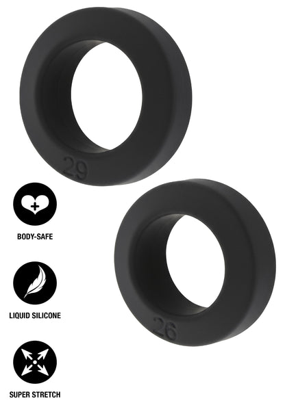 Double Stackers C-Rings 2 Pcs Set M