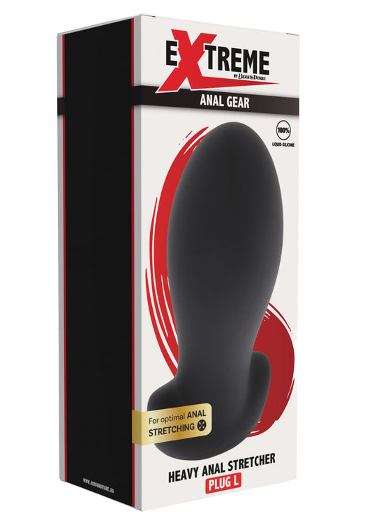 Heavy Anal Stretcher Plug Liquid Silicone  L
