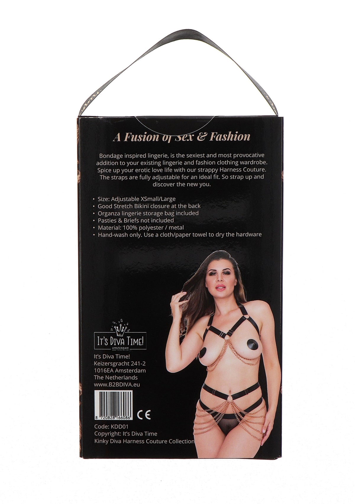 70808 kinky diva luxury chain bra