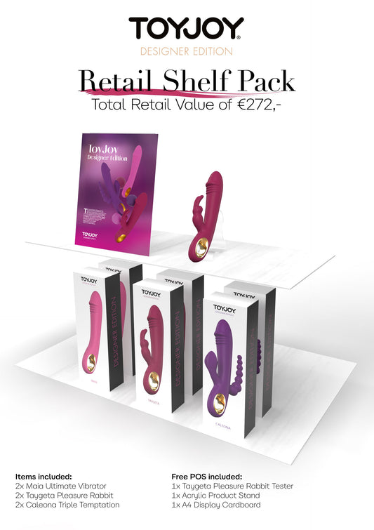 Retail Shelf Pack: ToyJoy Designer Edition